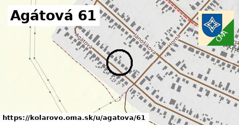 Agátová 61, Kolárovo