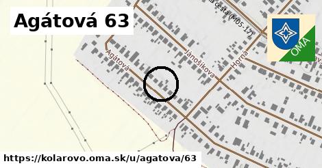 Agátová 63, Kolárovo