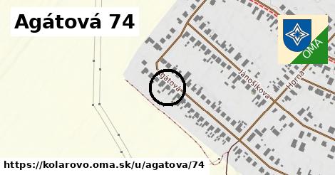Agátová 74, Kolárovo