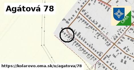 Agátová 78, Kolárovo