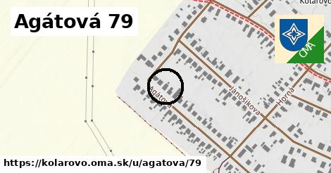 Agátová 79, Kolárovo