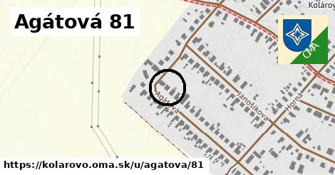 Agátová 81, Kolárovo