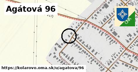 Agátová 96, Kolárovo