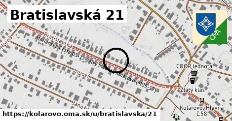 Bratislavská 21, Kolárovo