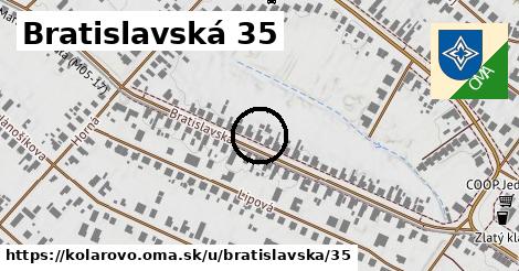 Bratislavská 35, Kolárovo