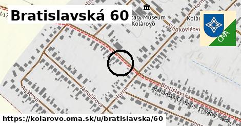 Bratislavská 60, Kolárovo