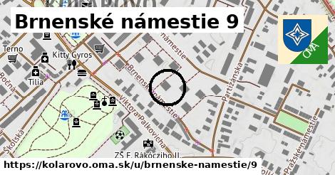 Brnenské námestie 9, Kolárovo