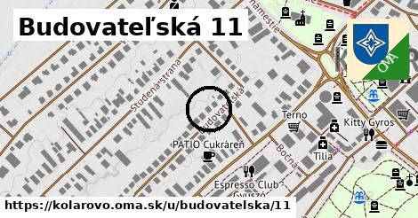 Budovateľská 11, Kolárovo