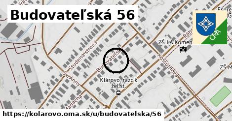 Budovateľská 56, Kolárovo