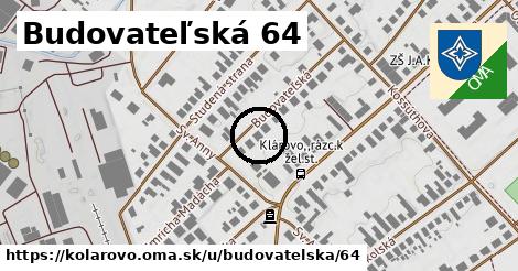 Budovateľská 64, Kolárovo