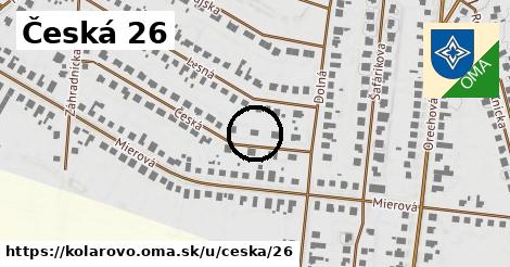 Česká 26, Kolárovo