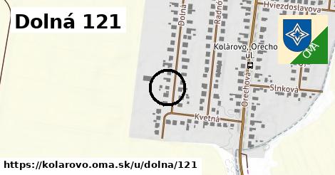 Dolná 121, Kolárovo