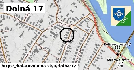 Dolná 17, Kolárovo