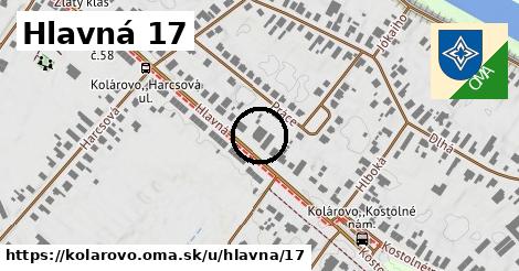 Hlavná 17, Kolárovo