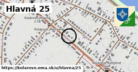 Hlavná 25, Kolárovo