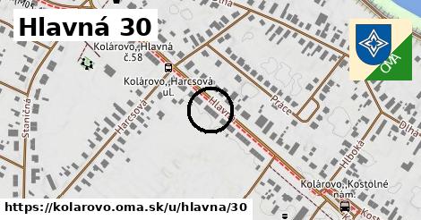 Hlavná 30, Kolárovo