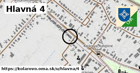 Hlavná 4, Kolárovo