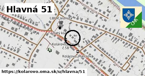 Hlavná 51, Kolárovo