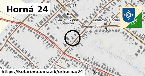 Horná 24, Kolárovo