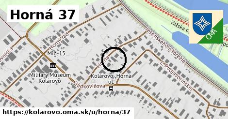 Horná 37, Kolárovo