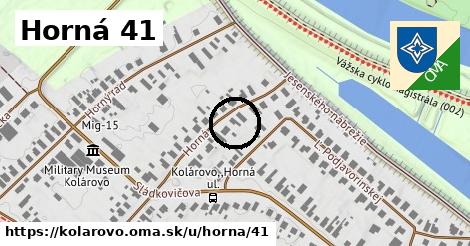 Horná 41, Kolárovo