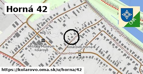 Horná 42, Kolárovo