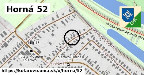 Horná 52, Kolárovo