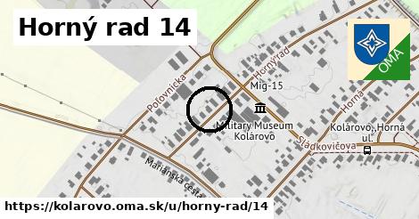 Horný rad 14, Kolárovo