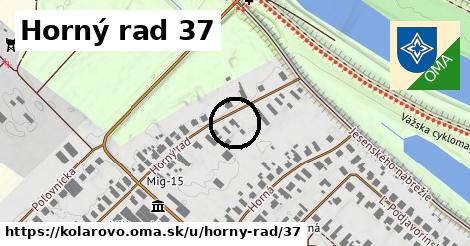 Horný rad 37, Kolárovo