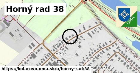 Horný rad 38, Kolárovo