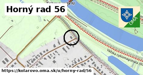 Horný rad 56, Kolárovo