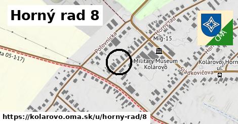 Horný rad 8, Kolárovo