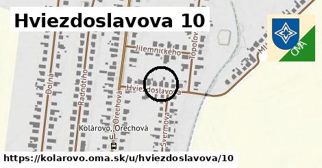 Hviezdoslavova 10, Kolárovo