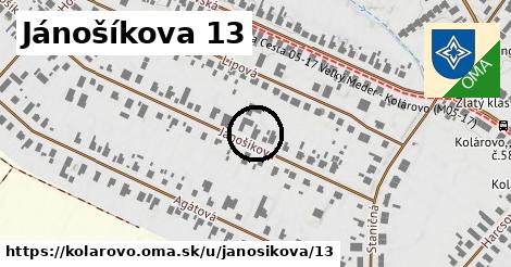 Jánošíkova 13, Kolárovo