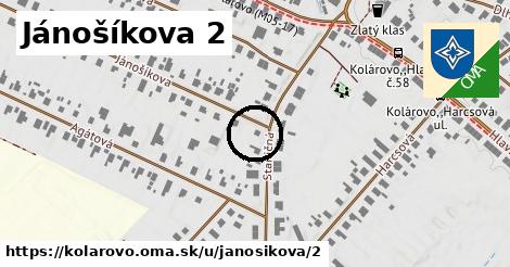 Jánošíkova 2, Kolárovo