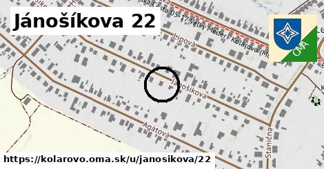 Jánošíkova 22, Kolárovo