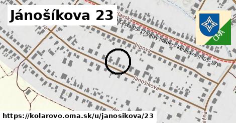 Jánošíkova 23, Kolárovo