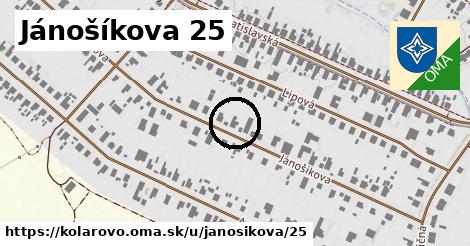 Jánošíkova 25, Kolárovo