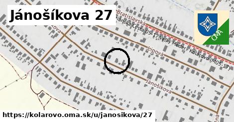 Jánošíkova 27, Kolárovo