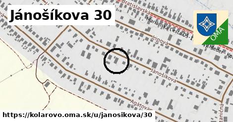 Jánošíkova 30, Kolárovo