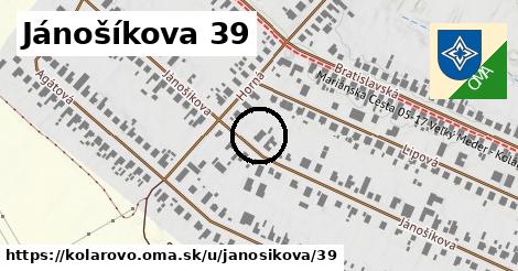 Jánošíkova 39, Kolárovo