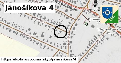 Jánošíkova 4, Kolárovo