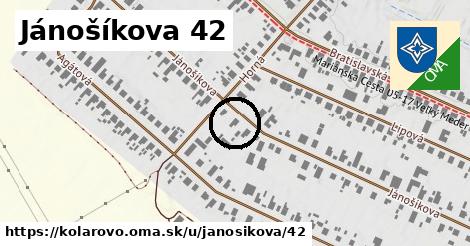 Jánošíkova 42, Kolárovo