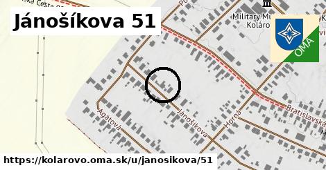 Jánošíkova 51, Kolárovo