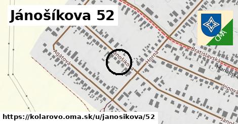 Jánošíkova 52, Kolárovo