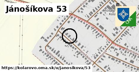 Jánošíkova 53, Kolárovo