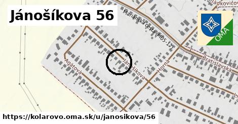 Jánošíkova 56, Kolárovo