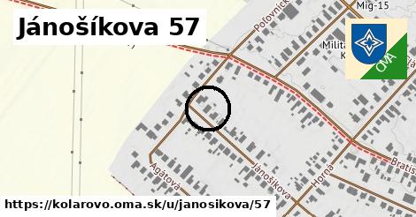 Jánošíkova 57, Kolárovo