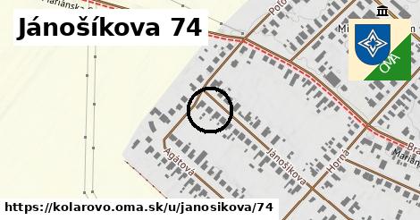 Jánošíkova 74, Kolárovo