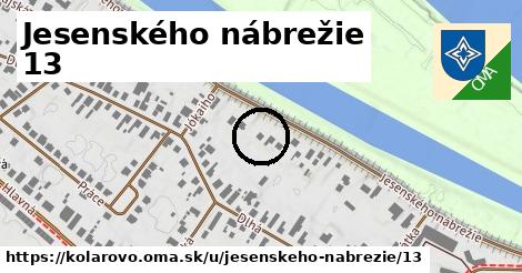 Jesenského nábrežie 13, Kolárovo